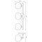 Z-Lite Neoma Vanity, 3-Light, 21.75 In.W x 6.75 In.L x 7.25 In.H, Brushed Nickel  /Opal Etched 1100-3V-BN - alternate 5